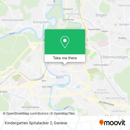 Kindergarten Spitalacker 2 map