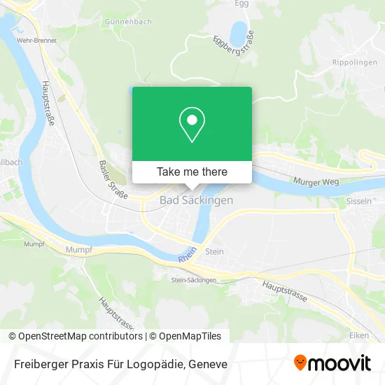 Freiberger Praxis Für Logopädie map