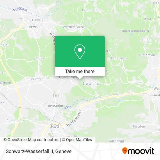 Schwarz-Wasserfall II map