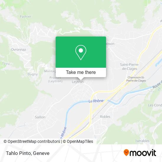 Tahlo Pinto map