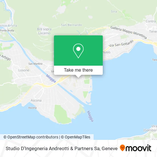 Studio D'Ingegneria Andreotti & Partners Sa map