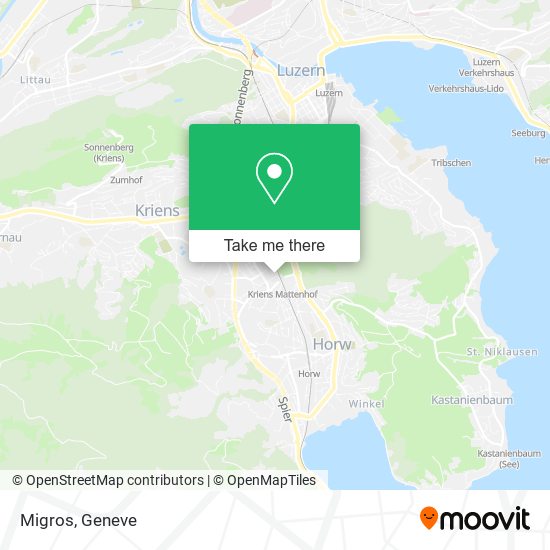 Migros map