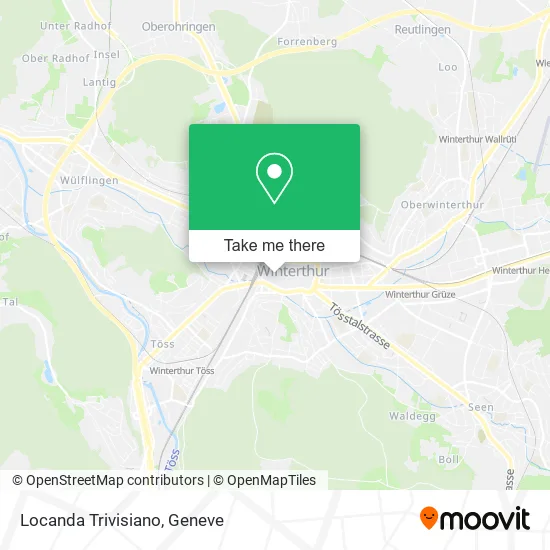 Locanda Trivisiano map