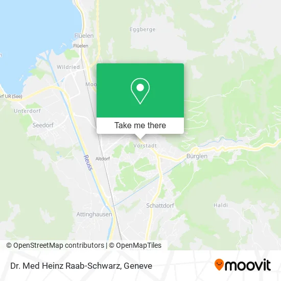 Dr. Med Heinz Raab-Schwarz map