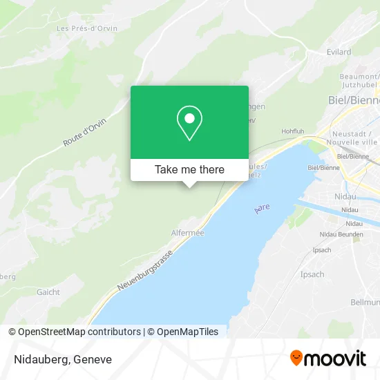 Nidauberg map