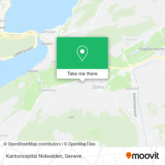 Kantonsspital Nidwalden map