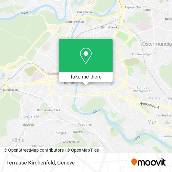 Terrasse Kirchenfeld map