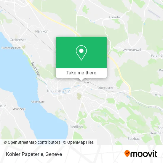 Köhler Papeterie map