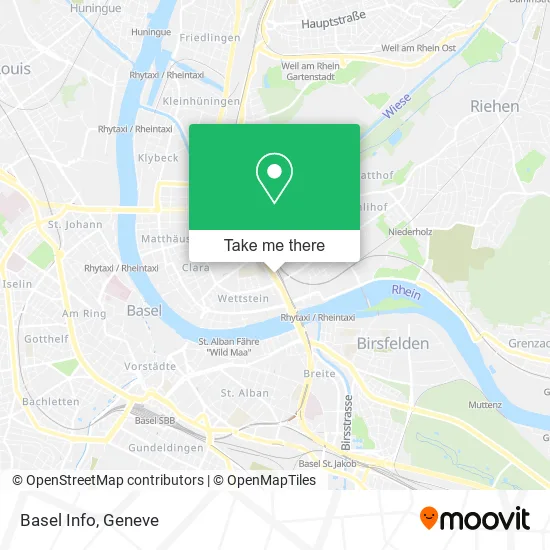 Basel Info map