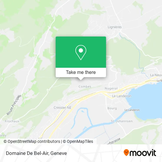 Domaine De Bel-Air map