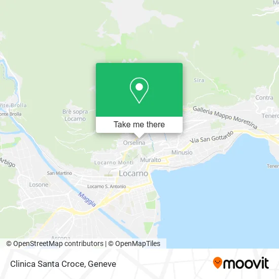 Clinica Santa Croce map