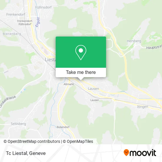 Tc Liestal map