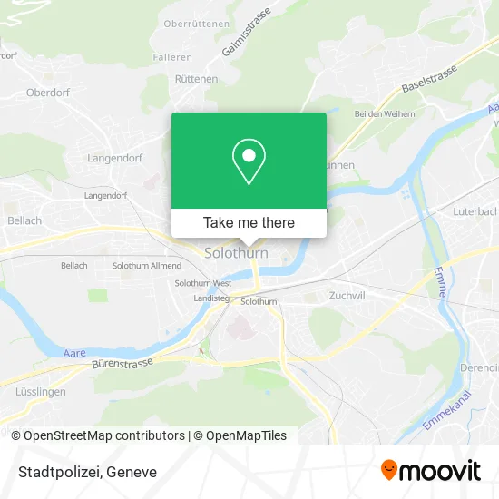 Stadtpolizei map