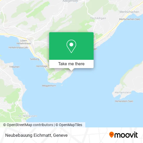 Neubebauung Eichmatt map