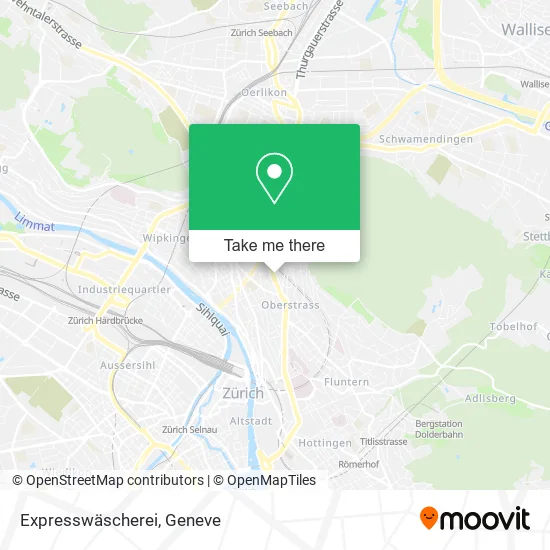 Expresswäscherei map