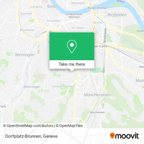 Dorfplatz-Brunnen plan