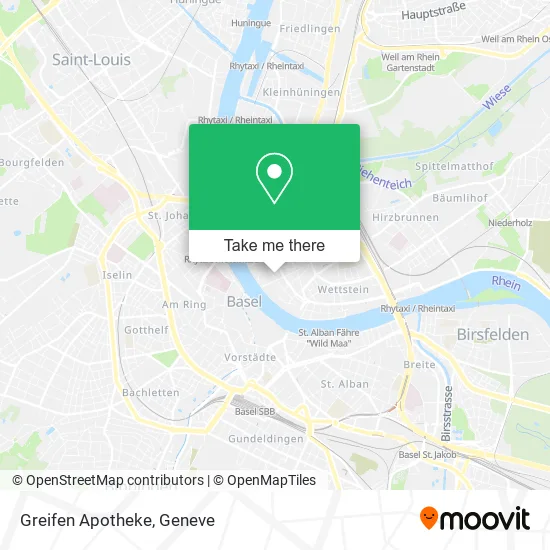 Greifen Apotheke map