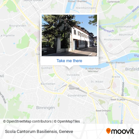 Scola Cantorum Basiliensis map