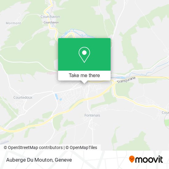 Auberge Du Mouton map