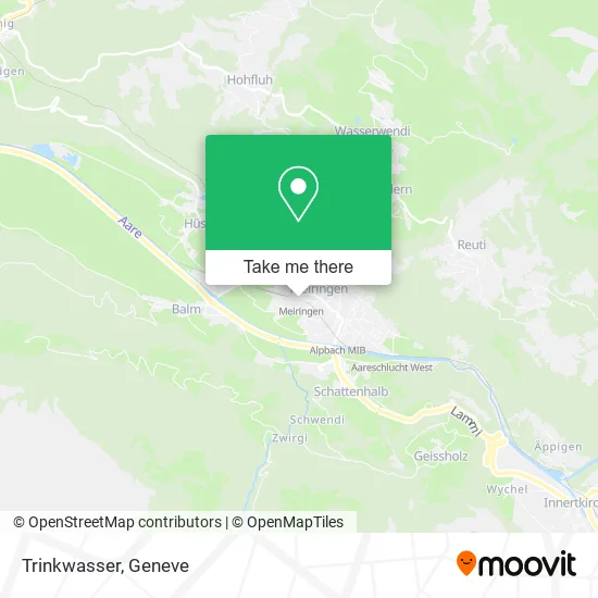 Trinkwasser map