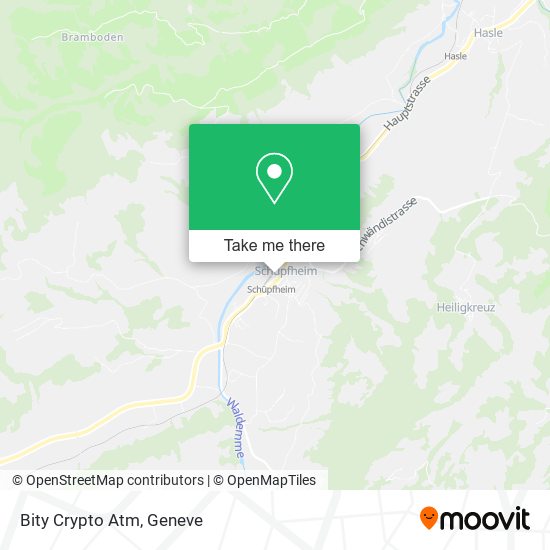 Bity Crypto Atm map