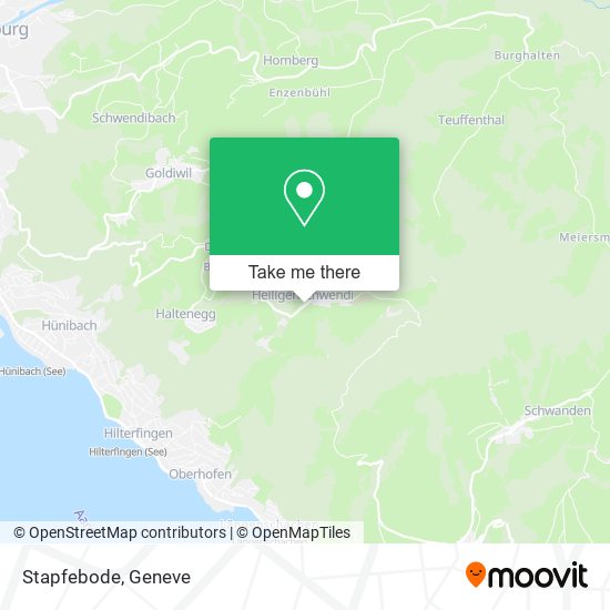 Stapfebode map