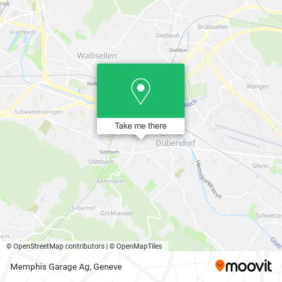 Memphis Garage Ag map