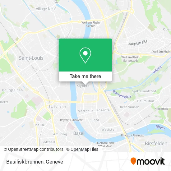 Basiliskbrunnen map