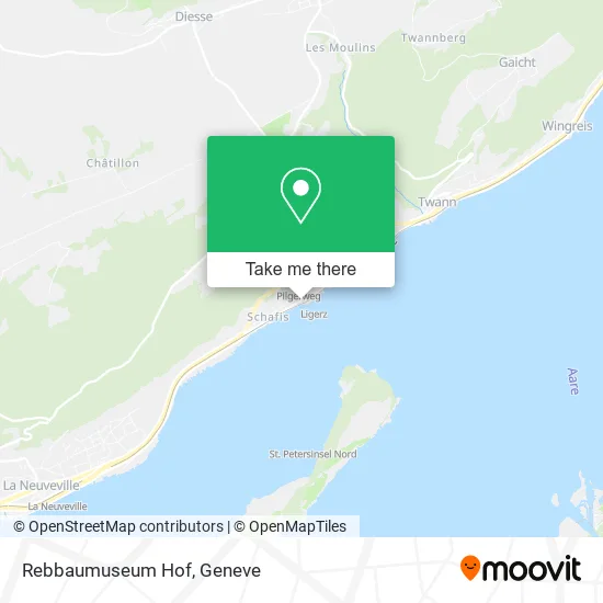 Rebbaumuseum Hof map