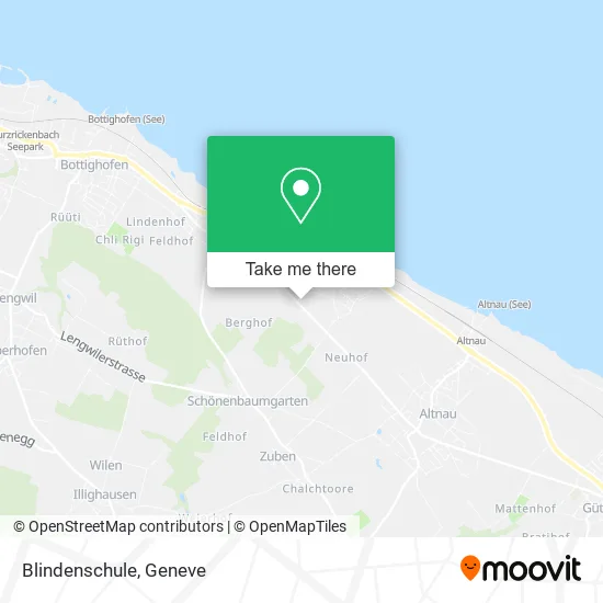 Blindenschule map