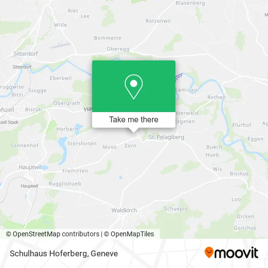 Schulhaus Hoferberg map