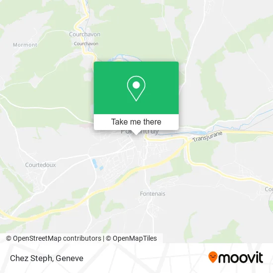 Chez Steph map