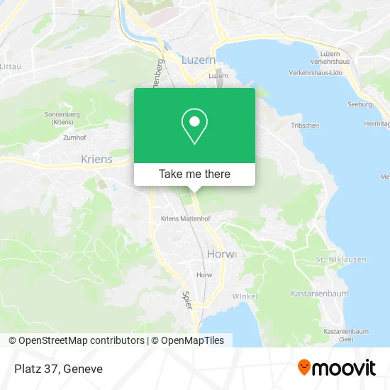 Platz 37 map