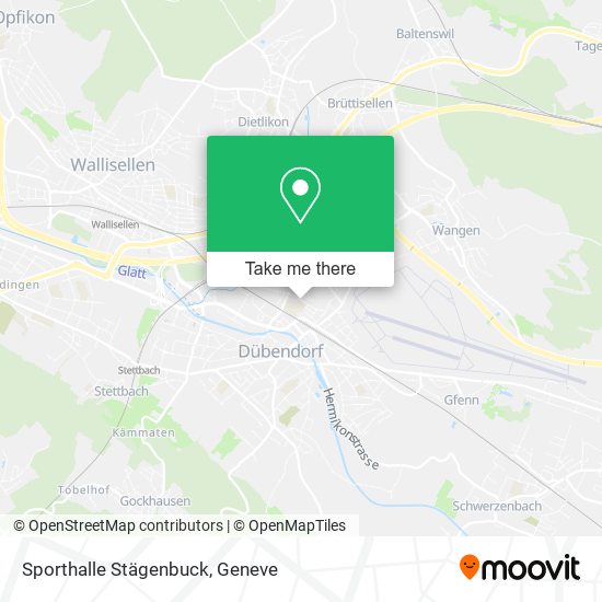 Sporthalle Stägenbuck map