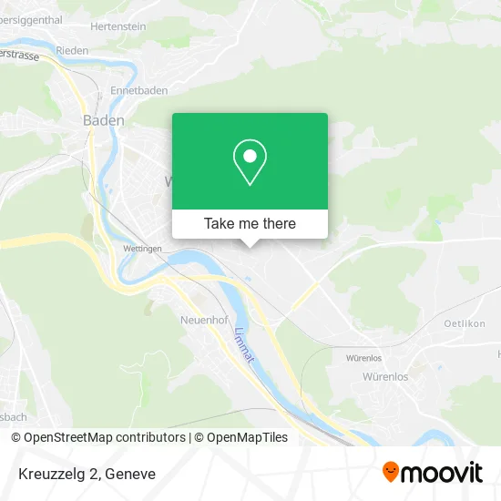 Kreuzzelg 2 map