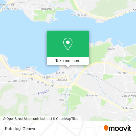 Robidog map