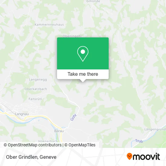 Ober Grindlen map