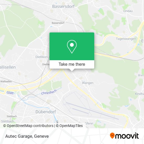 Autec Garage map