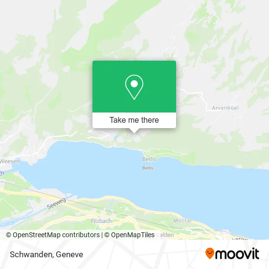Schwanden map