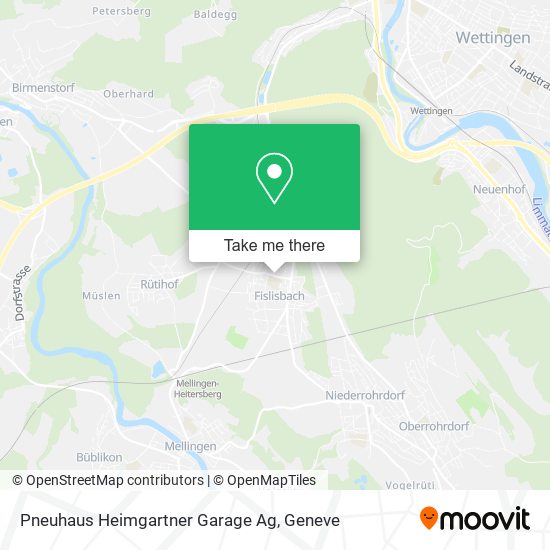 Pneuhaus Heimgartner Garage Ag map