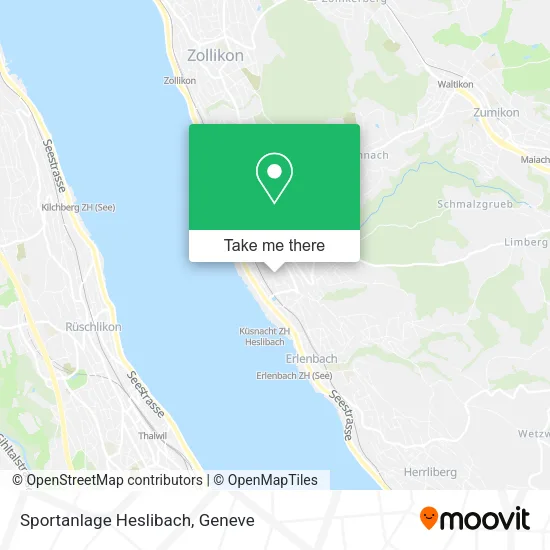 Sportanlage Heslibach map