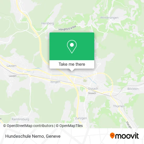 Hundeschule Nemo map
