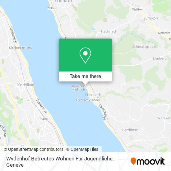 Wydenhof Betreutes Wohnen Für Jugendliche map