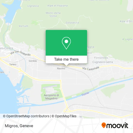 Migros map