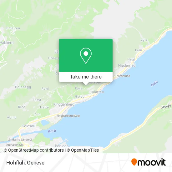 Hohfluh map