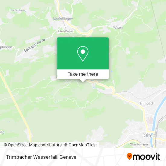 Trimbacher Wasserfall map