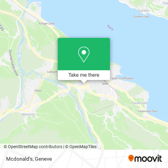 Mcdonald's map