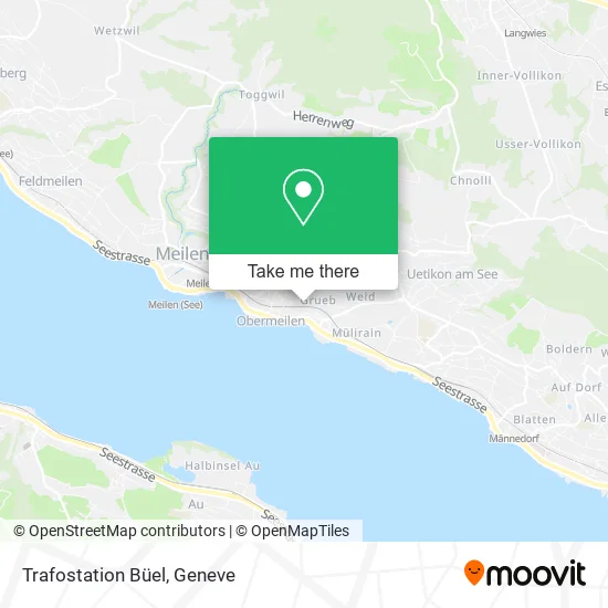 Trafostation Büel map