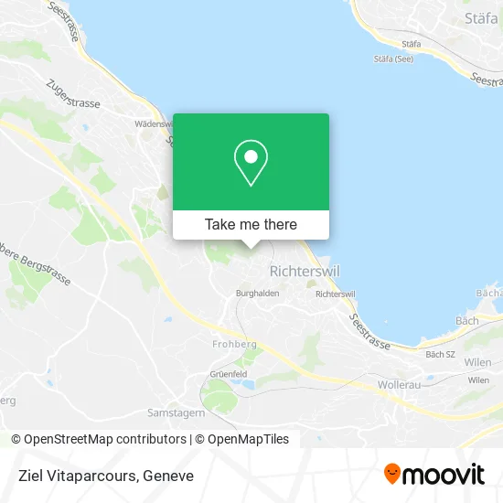 Ziel Vitaparcours map