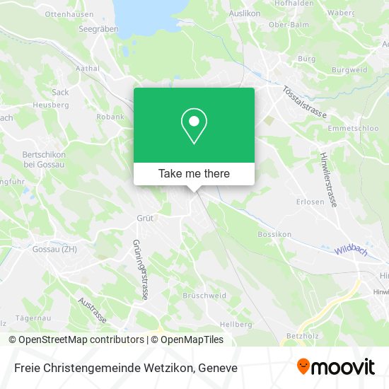 Freie Christengemeinde Wetzikon map